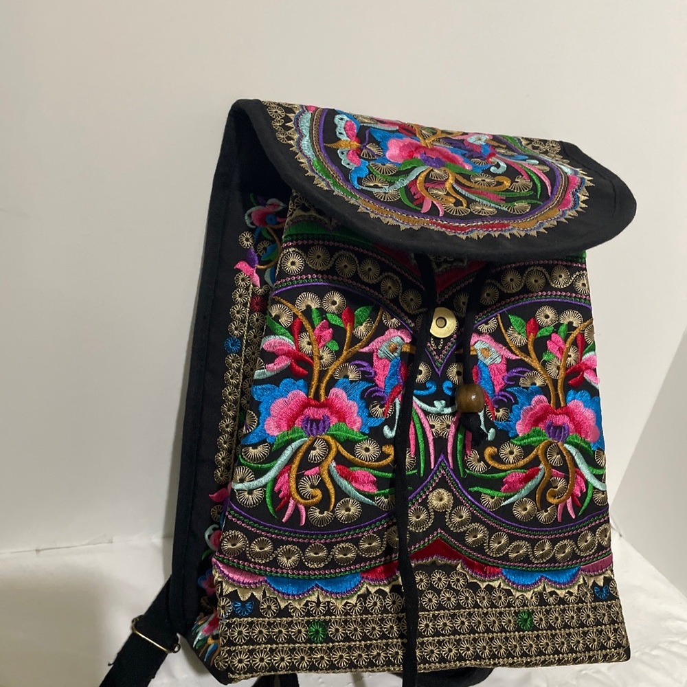 Unbranded no brand for backpack purses for women new colorful fabric